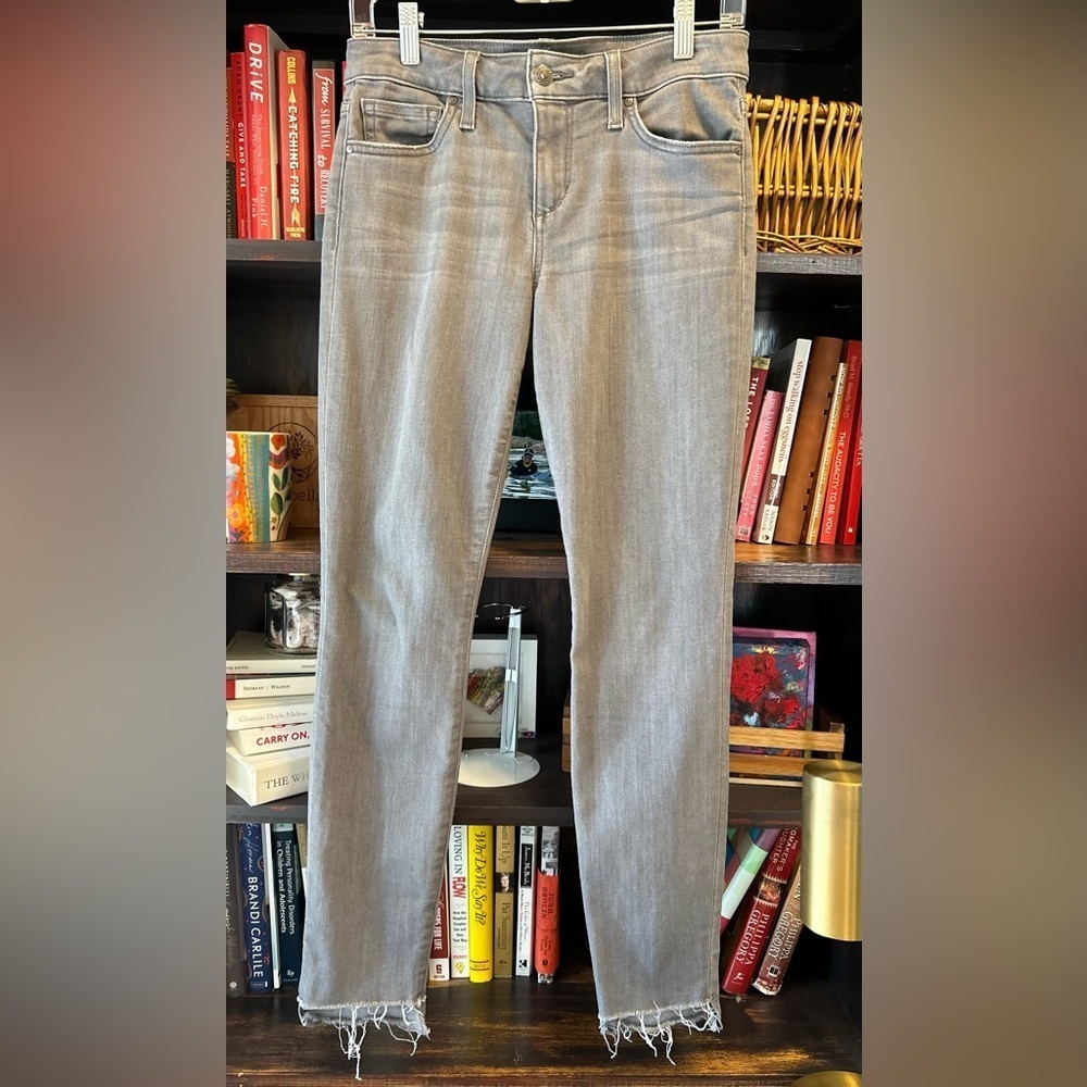 Joe’s Jeans Gray Wash Mid Rise Women’s Skinny Ankle Size 27